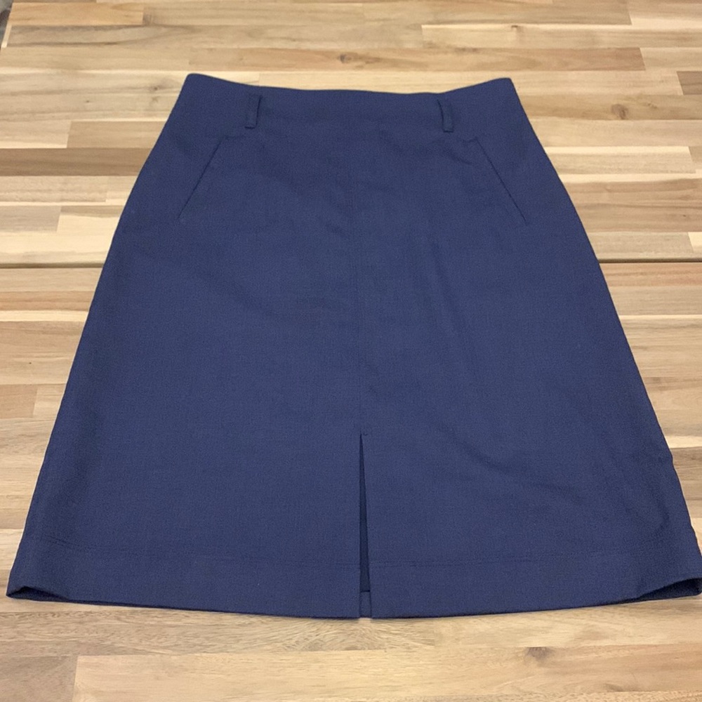 Halogen Women’s Dark Blue Pencil Skirt
